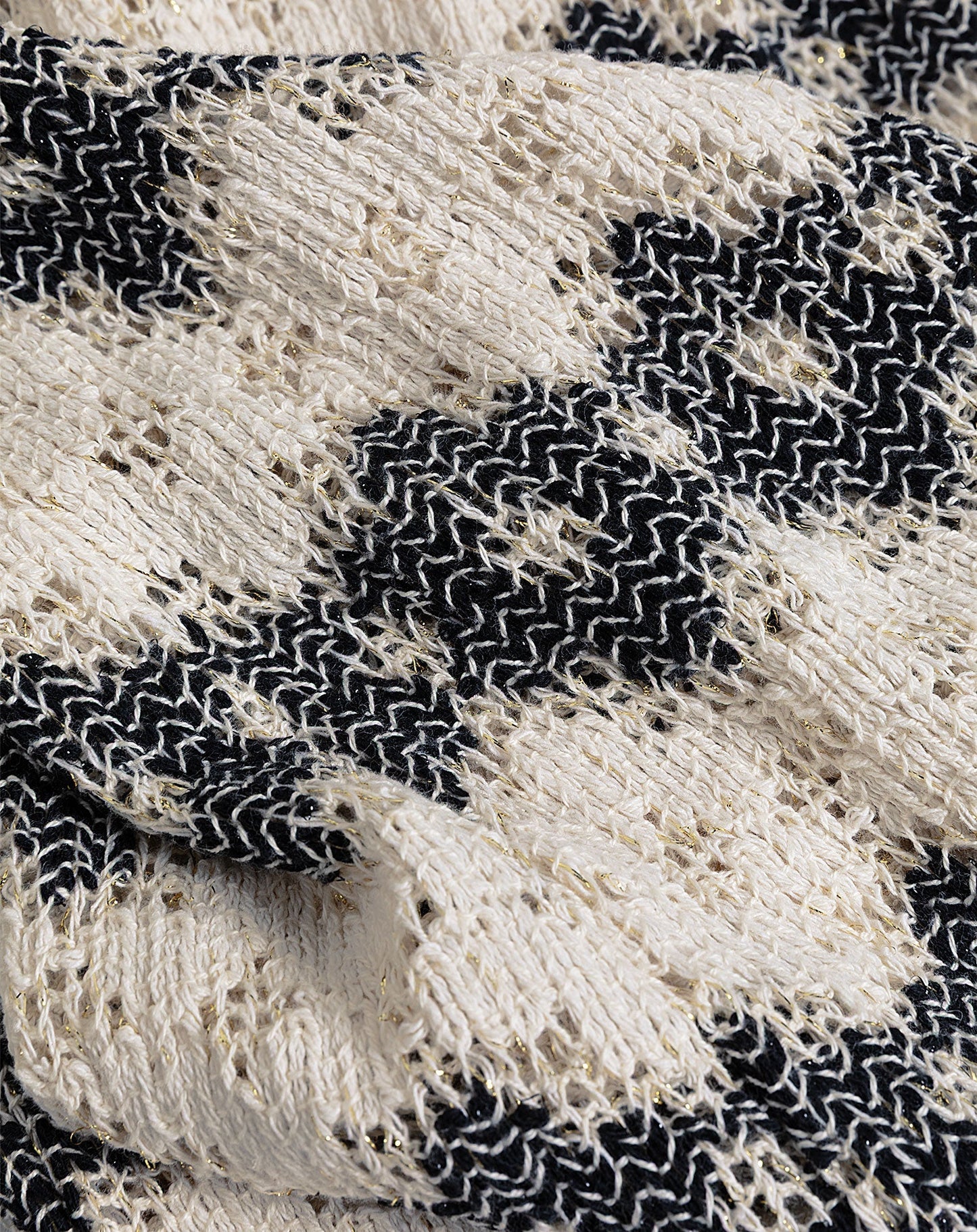 EMBER FLOWER CROCHET PANTS BLACK