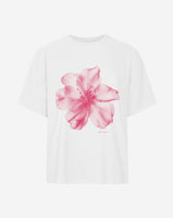 FLOWER OVERSIZED TEE CREAM